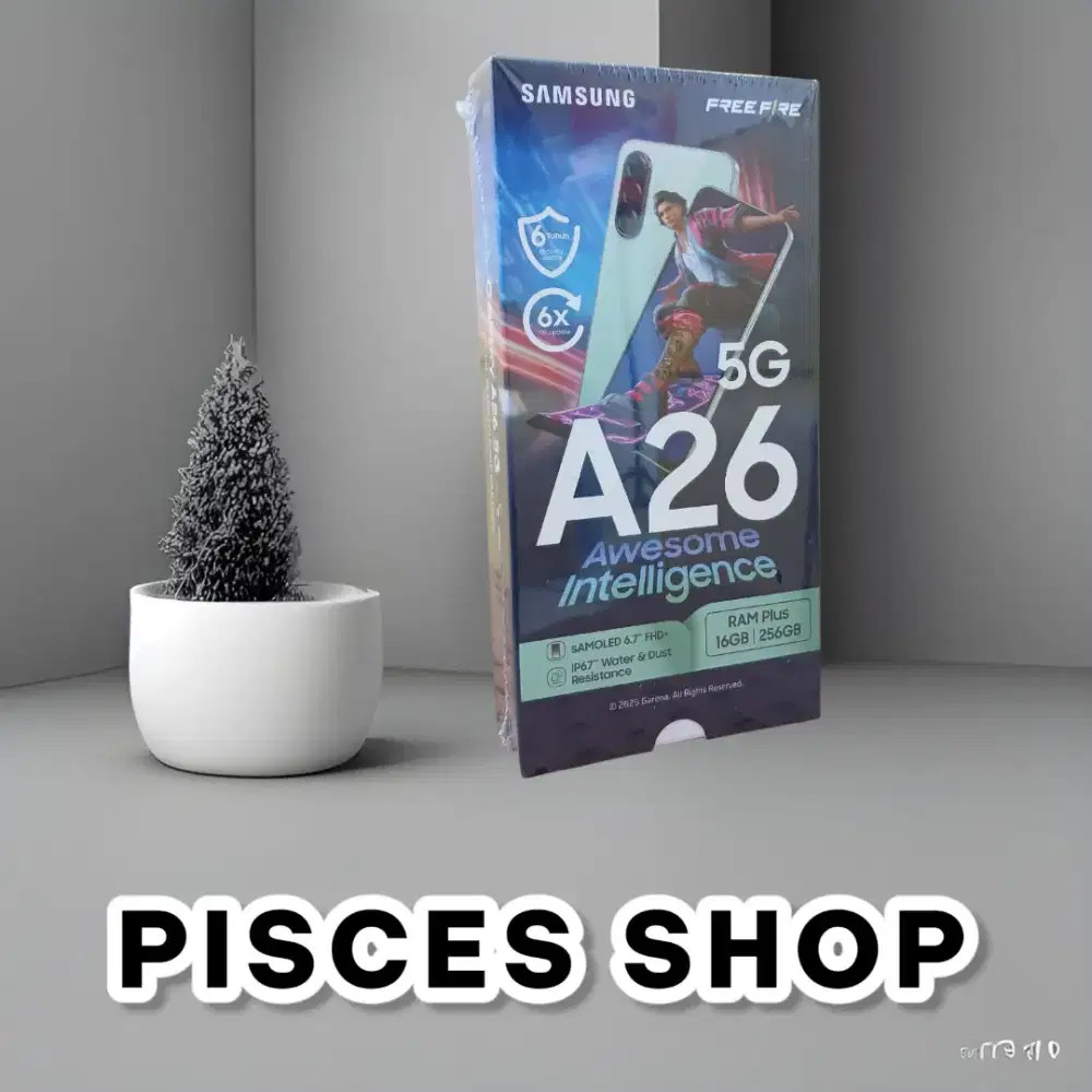 SAMSUNG GALAXY A26 5G RAM 8/256 NEW Segel Garansi Resmi 1 Tahun