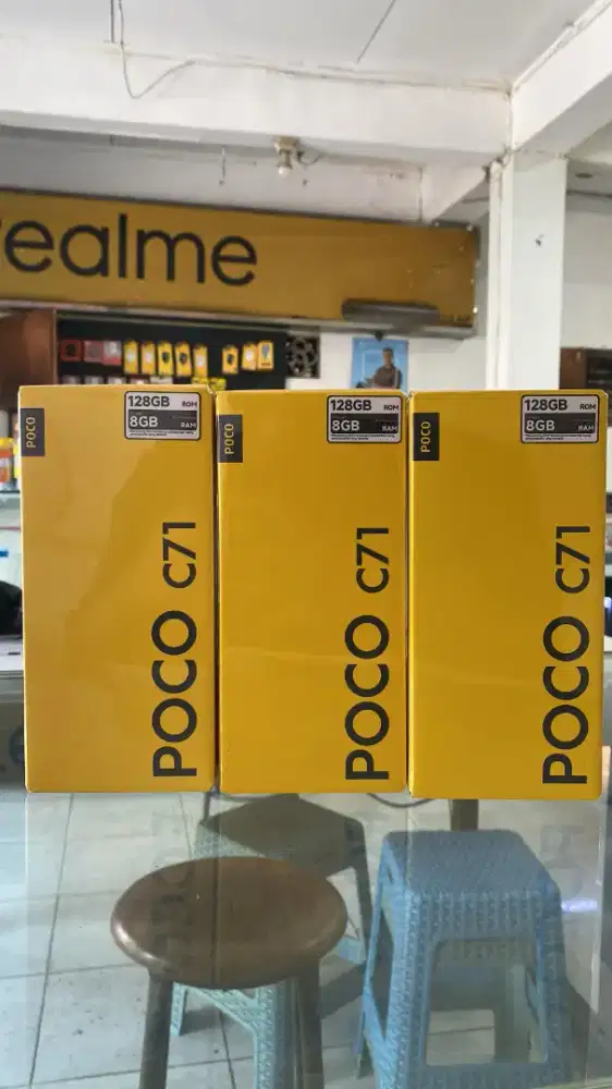 Redy POCO c71 4/128 NEW Garansi resmi 15bln