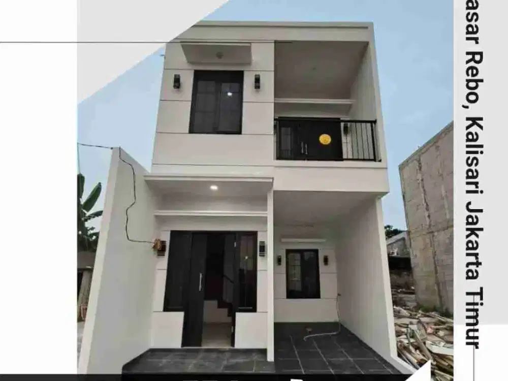 Rumah Baru Di Kalisari Pasar Rebo Jakarta Timur, Jaktim Murah Bisa KPR, Jual