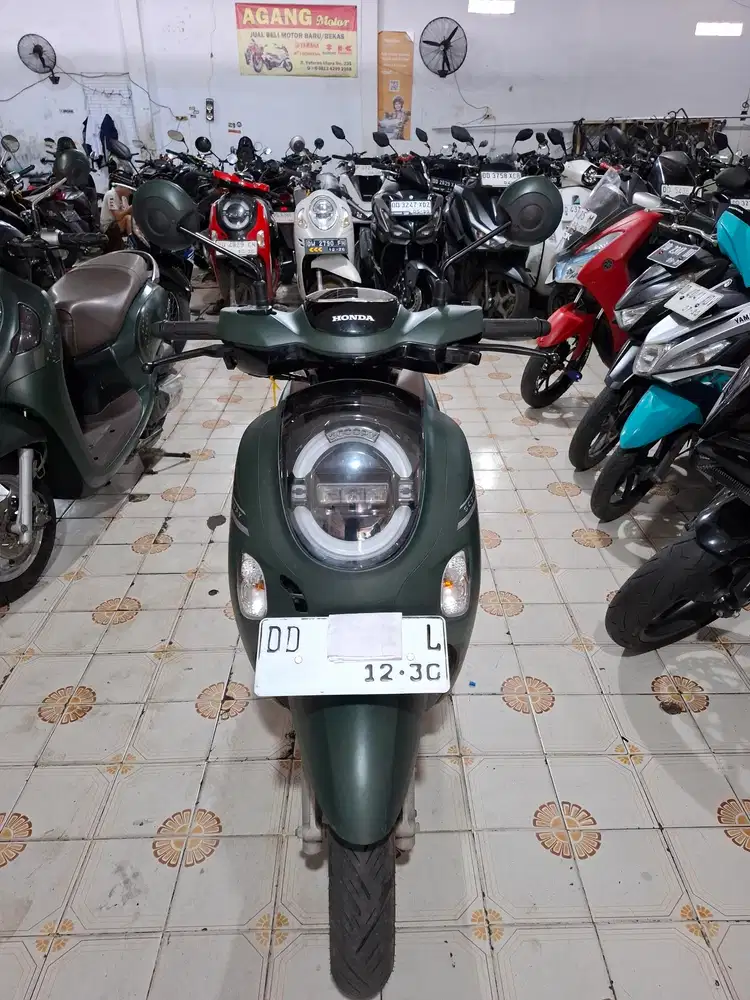 Honda Scoopy 2025 hijau