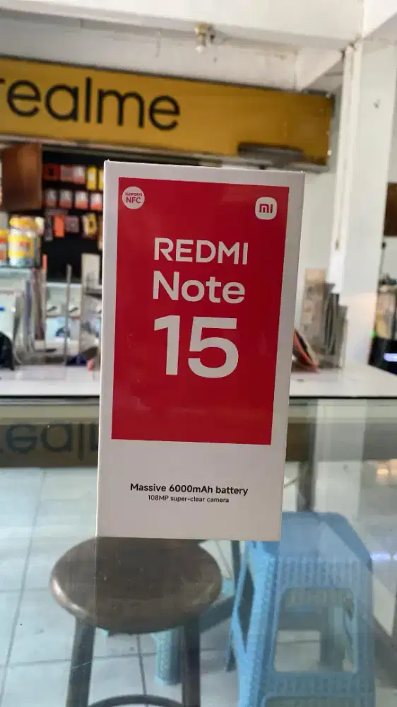 Redy redmi Note 15 8/128 NEW Garansi resmi 15bln
