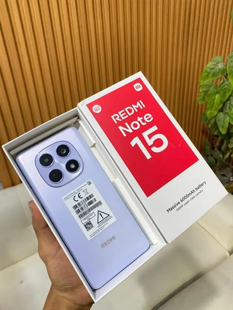 Redmi note 15 6+2/128gb