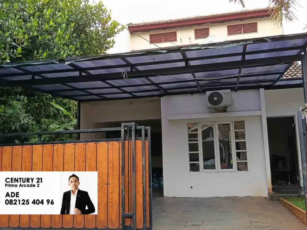 Rumah Carport 3 Mobil Nyaman 2 Lantai di Graha Bintaro DM-17805
