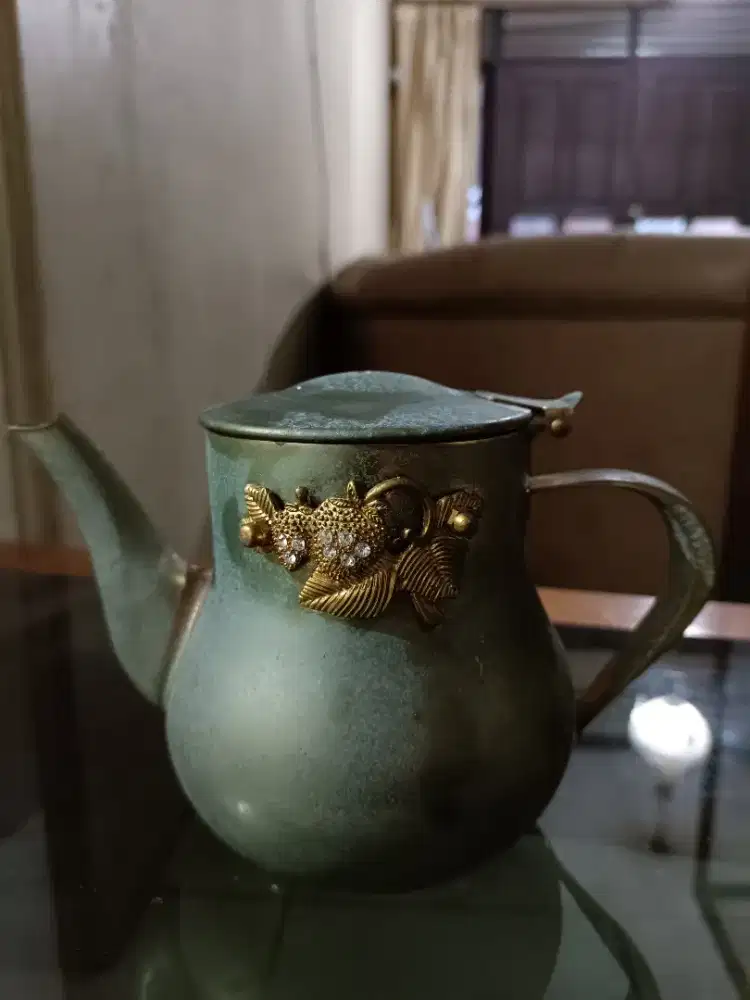 Teko mini kuningan antik