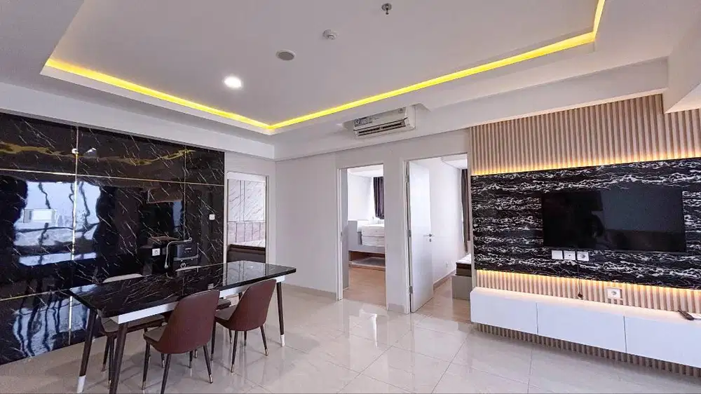 Disewakan Apartemen Skandinavia 3 Kamar Tidur Full Furnished Lt 19