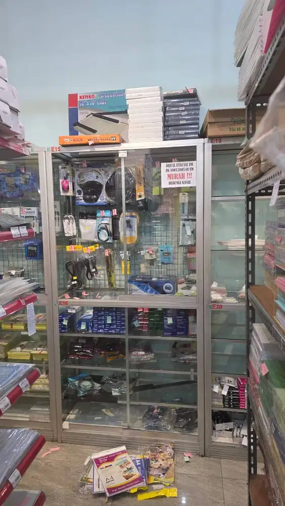 Etalase Toko Tinggi 2 meter x 100 meter x 40 cm