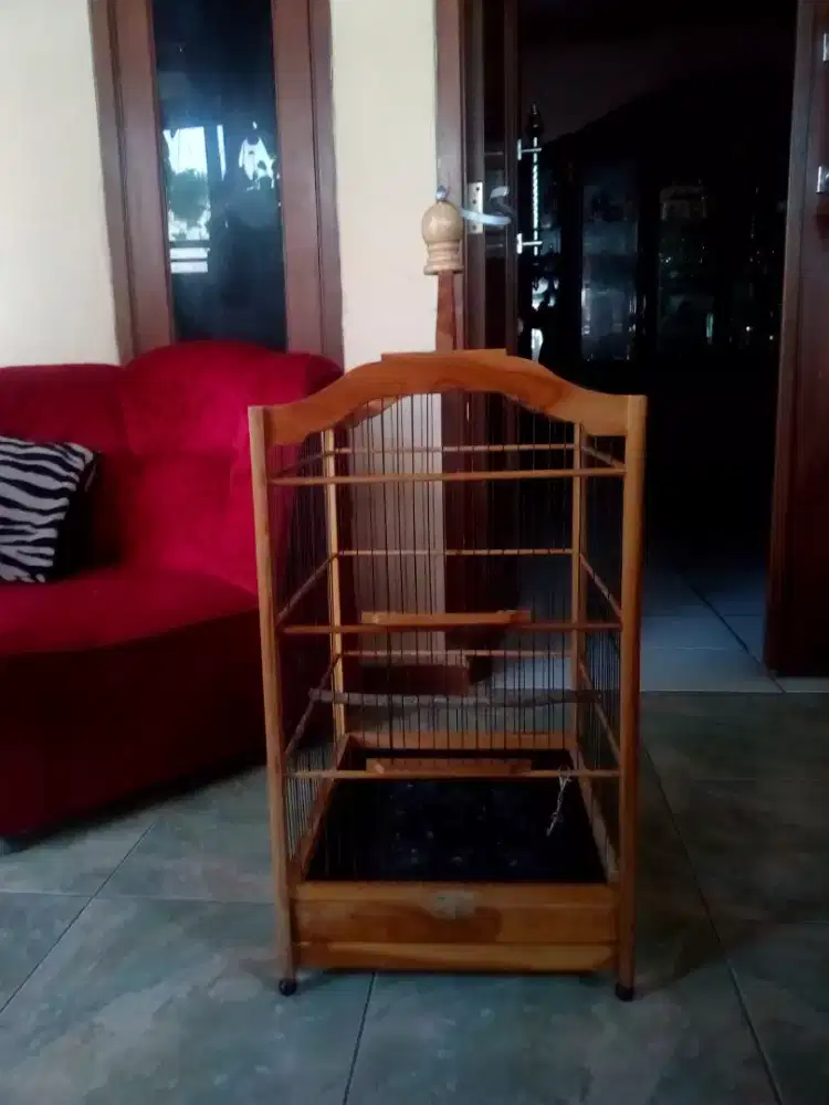 Sangkar burung jati no.2