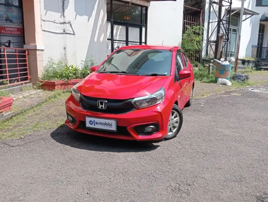 Pajak Panjang - Honda Brio Satya 1.2 New E Bensin AT 2018 Merah