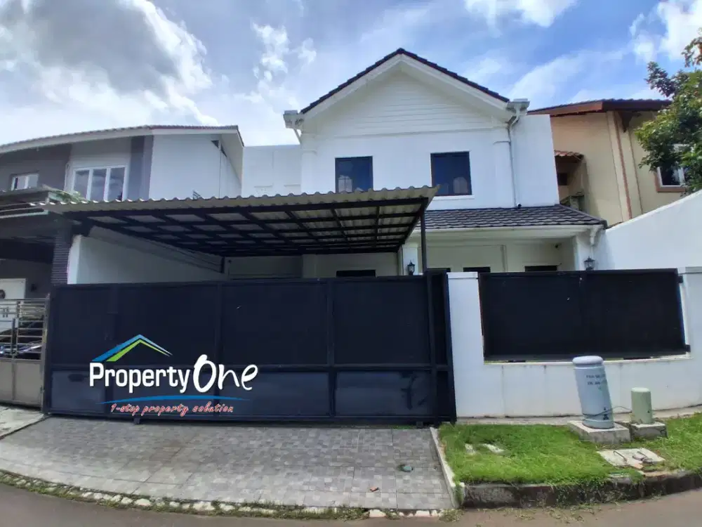 Jual Rumah Baru Siap Huni Modern Classic Full Furnish Di Giri Loka BSD Dekat Akses KRL Rawa Buntu Dan Tol BSD