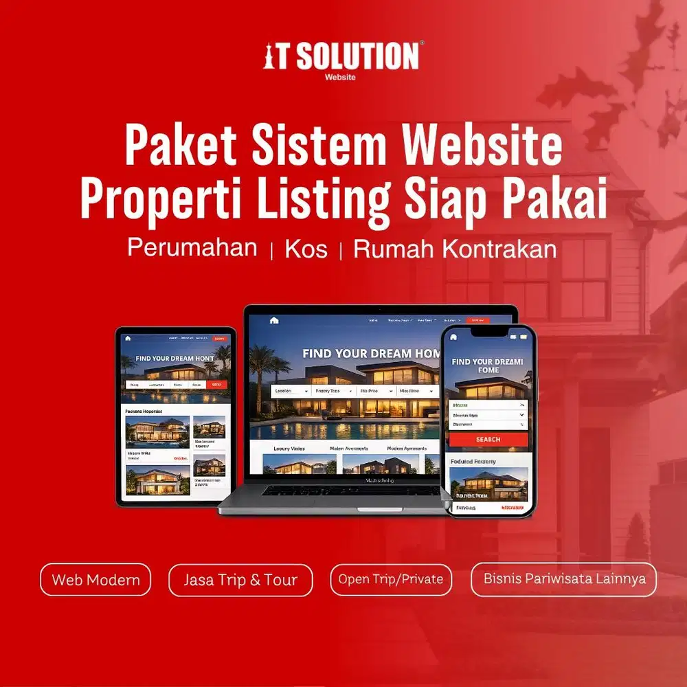 Pembuatan Website Property Profesional dan Bergaransi