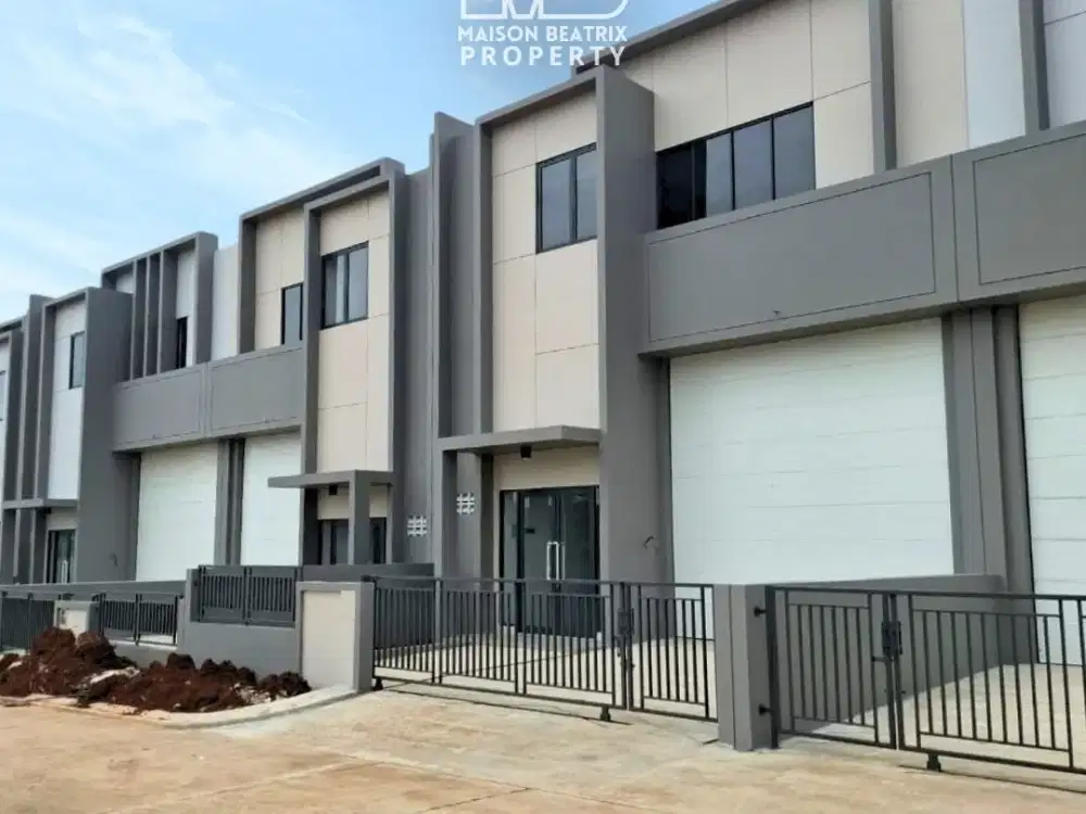 DISEWAKAN GUDANG DI TAMAN TEKNO SIAP PAKAI LOKASI STRATEGIS