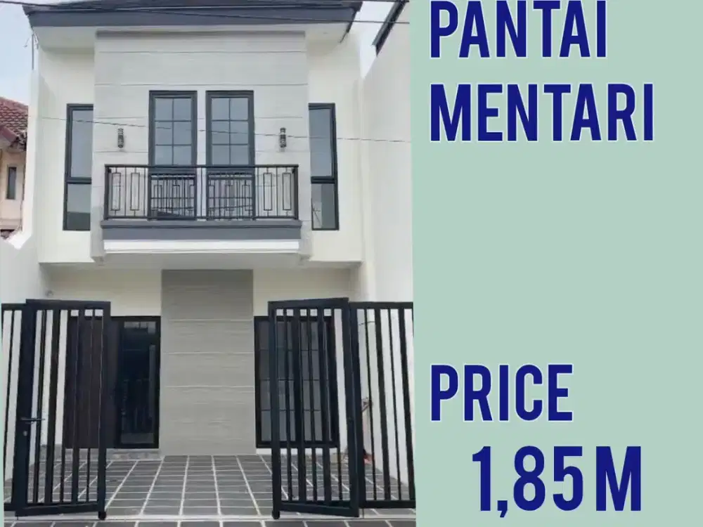 ‼️BARU GRESS‼️RUMAH PANTAI MENTARI MODERN MINIMALIS KENJERAN. DEKAT MULYOSARI, SUTOREJO, RS MITRA KELUARGA, MERR, SURAMADU, PAKUWON CITY, Dsb