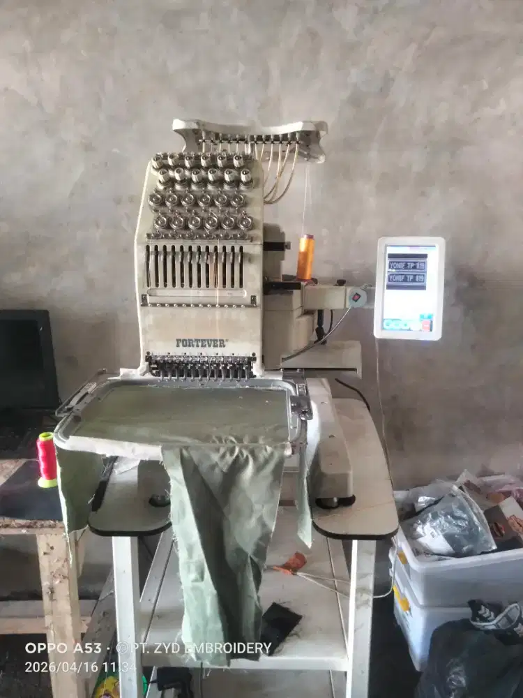 Mesin Bordir Fortever Hallo 100