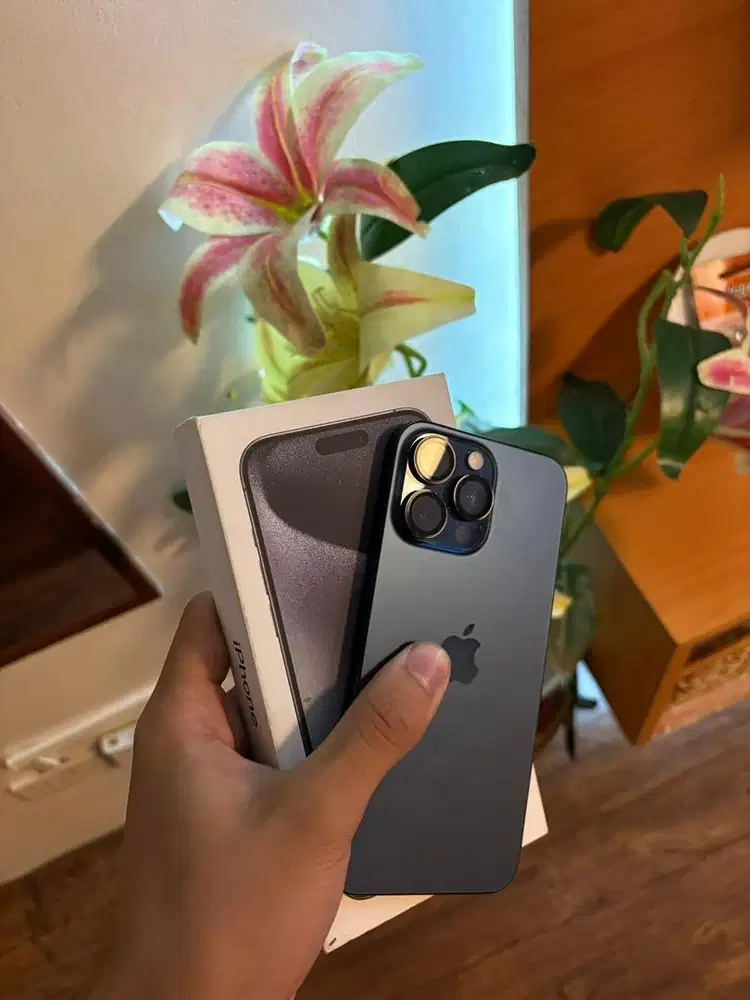Iphone 15 pro max 256 inter box ori. All operator. Fullset. No minus