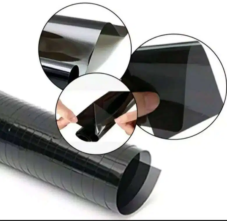 Kaca film riben oneway dan sticker kaca es sunblast buram stiker polos