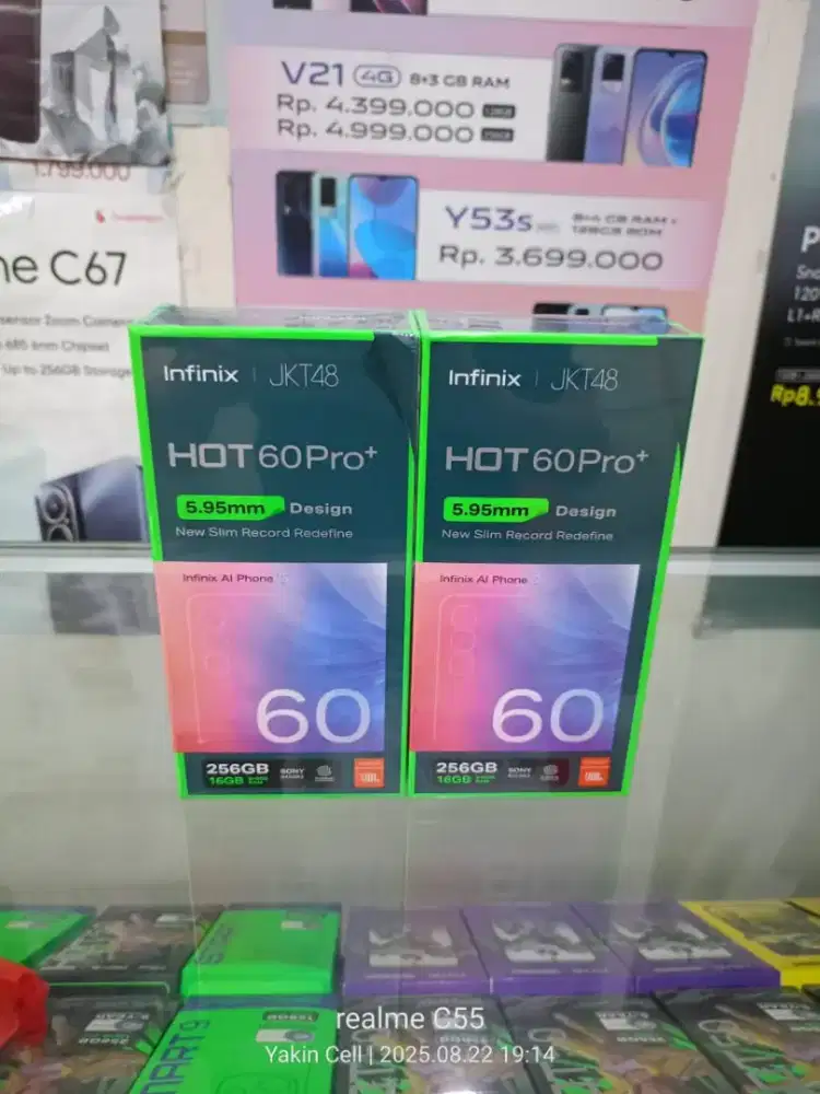 Infinix Hot 60 Pro Plus 8/256 GB  Curved AMOLED  G200 Garansi Resmi