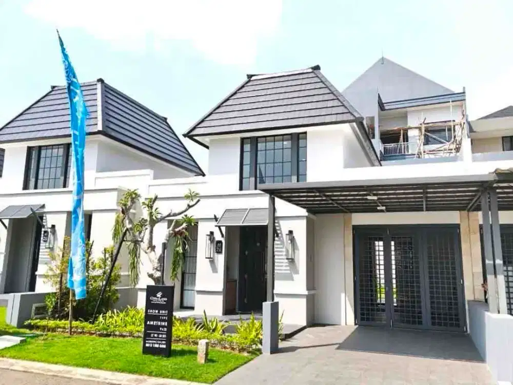rumah baru full furnished mewah citraland tidar malang