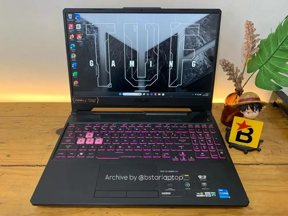 Laptop Asus Tuf Gaming F15 Core i5 gen11 RAM 16 Nvidia RTX 3050 4GB