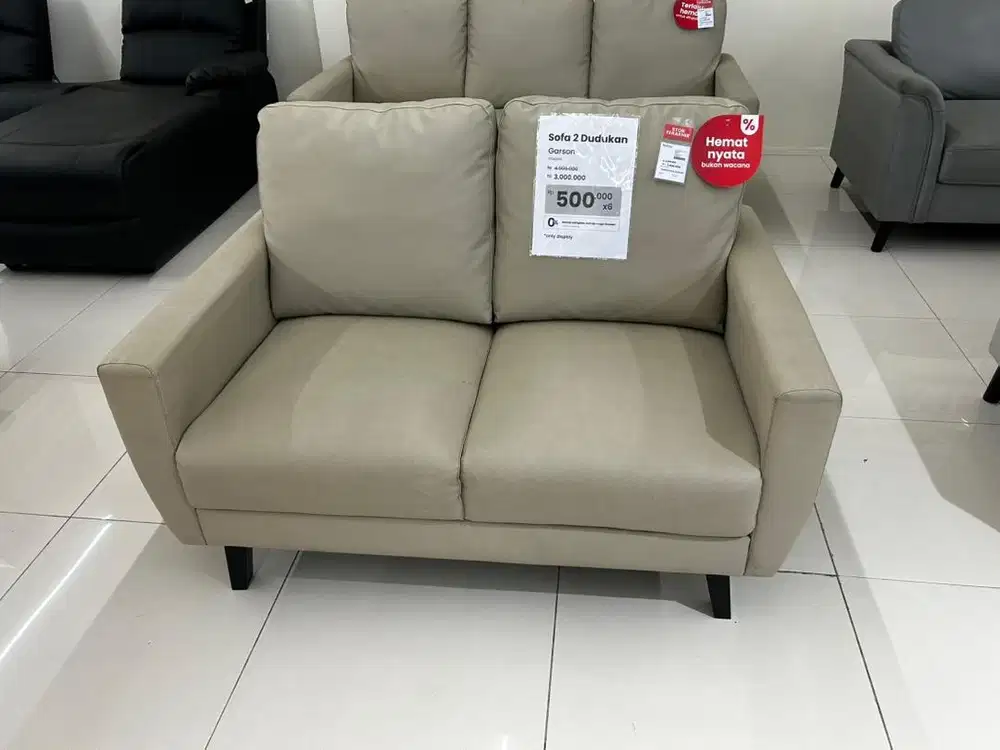 PROMI SPECIAL DISPLAY SOFA 2 SEAT KULIT