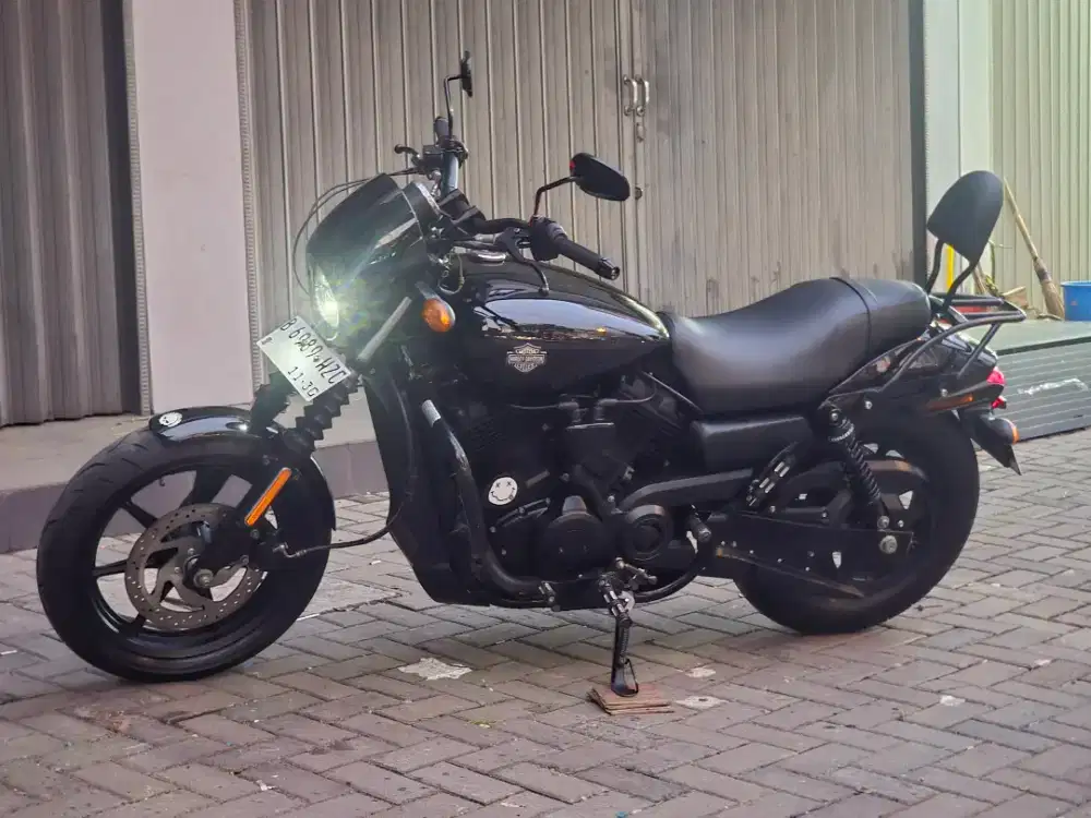 Moge Cruiser Harley Davidson Street 500/XG500 2015 Like New Siap Gas