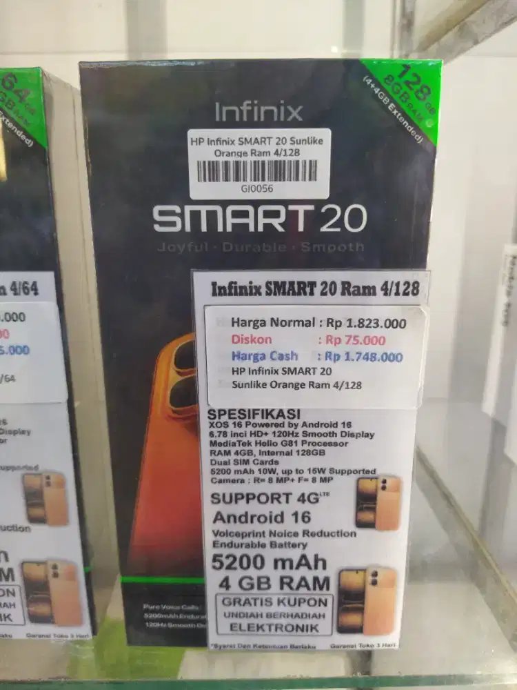 INFINIX SMART 20 4/128 GB