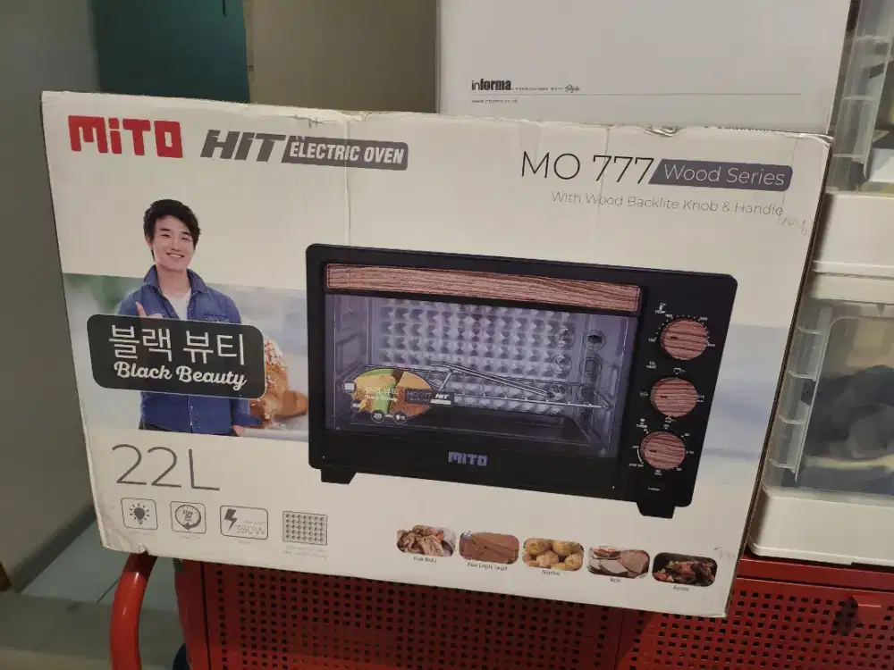 Oven mito MO777 black