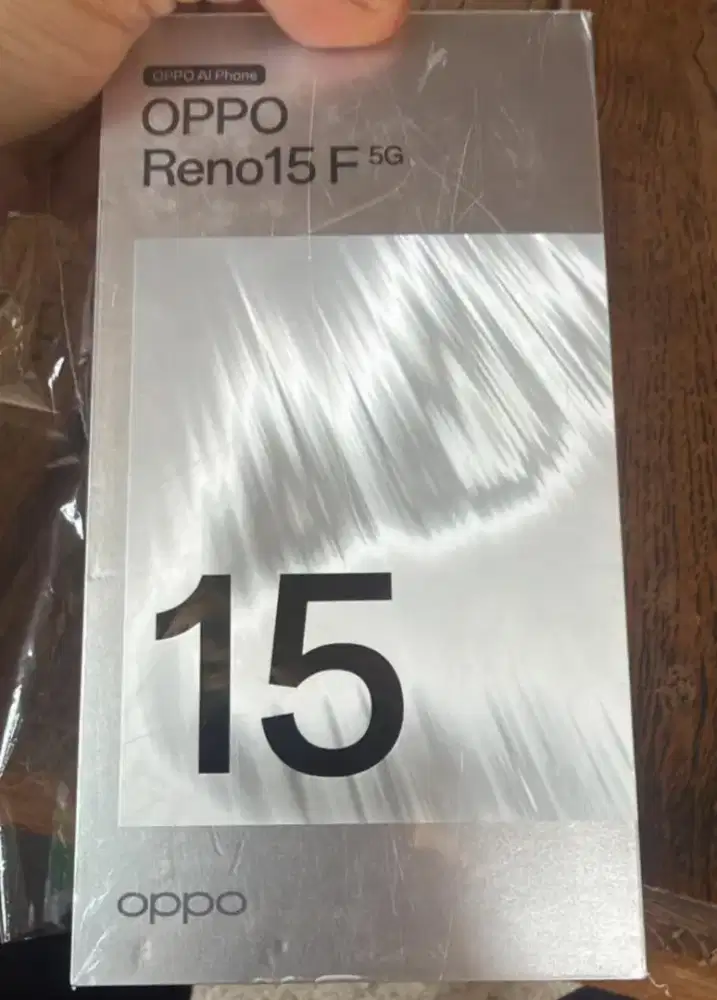 OPPO Reno 15F 5G 8GB+256GB Aurora Blue BNIB Garansi Resmi Indonesia