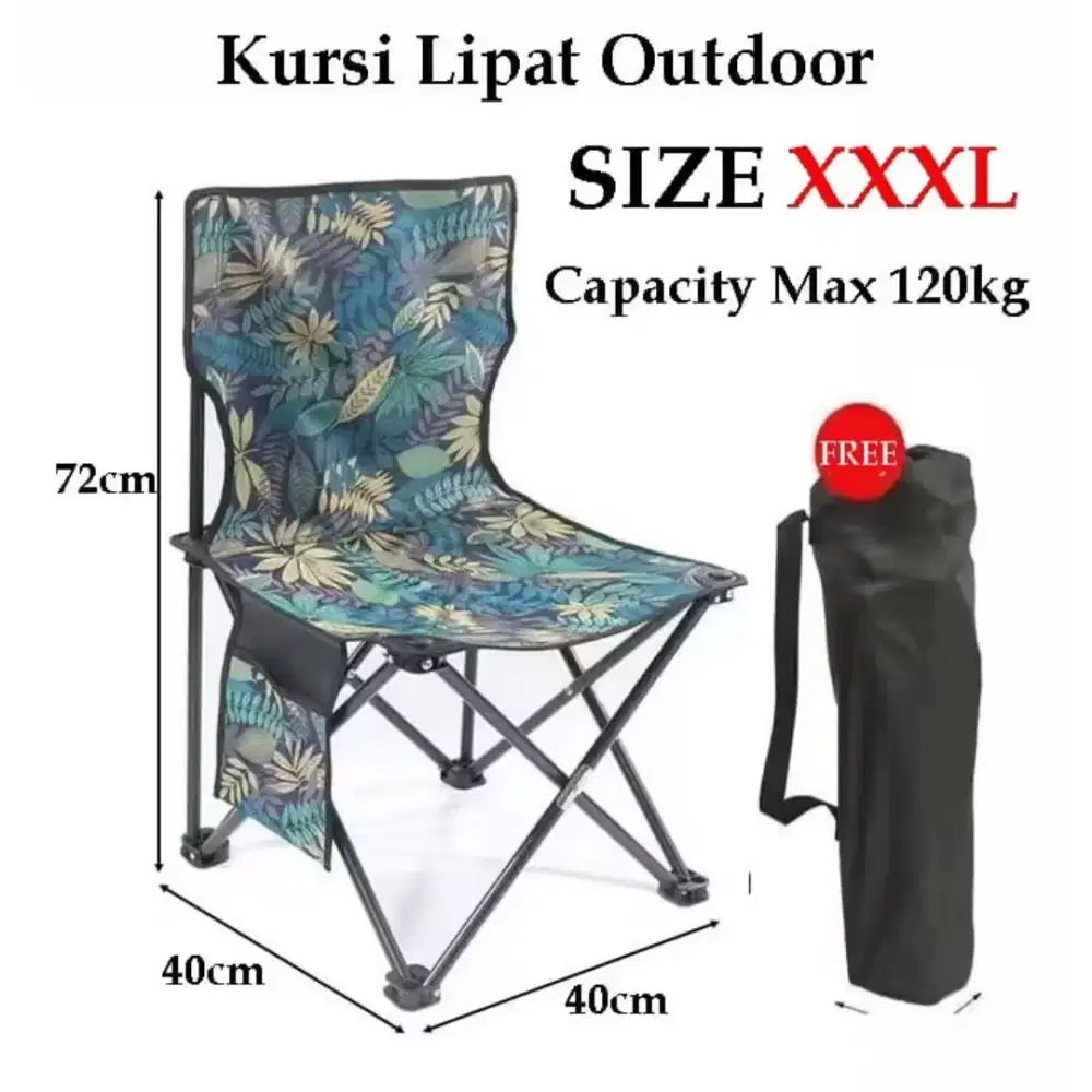 Kursi lipat outdoor JUMBO