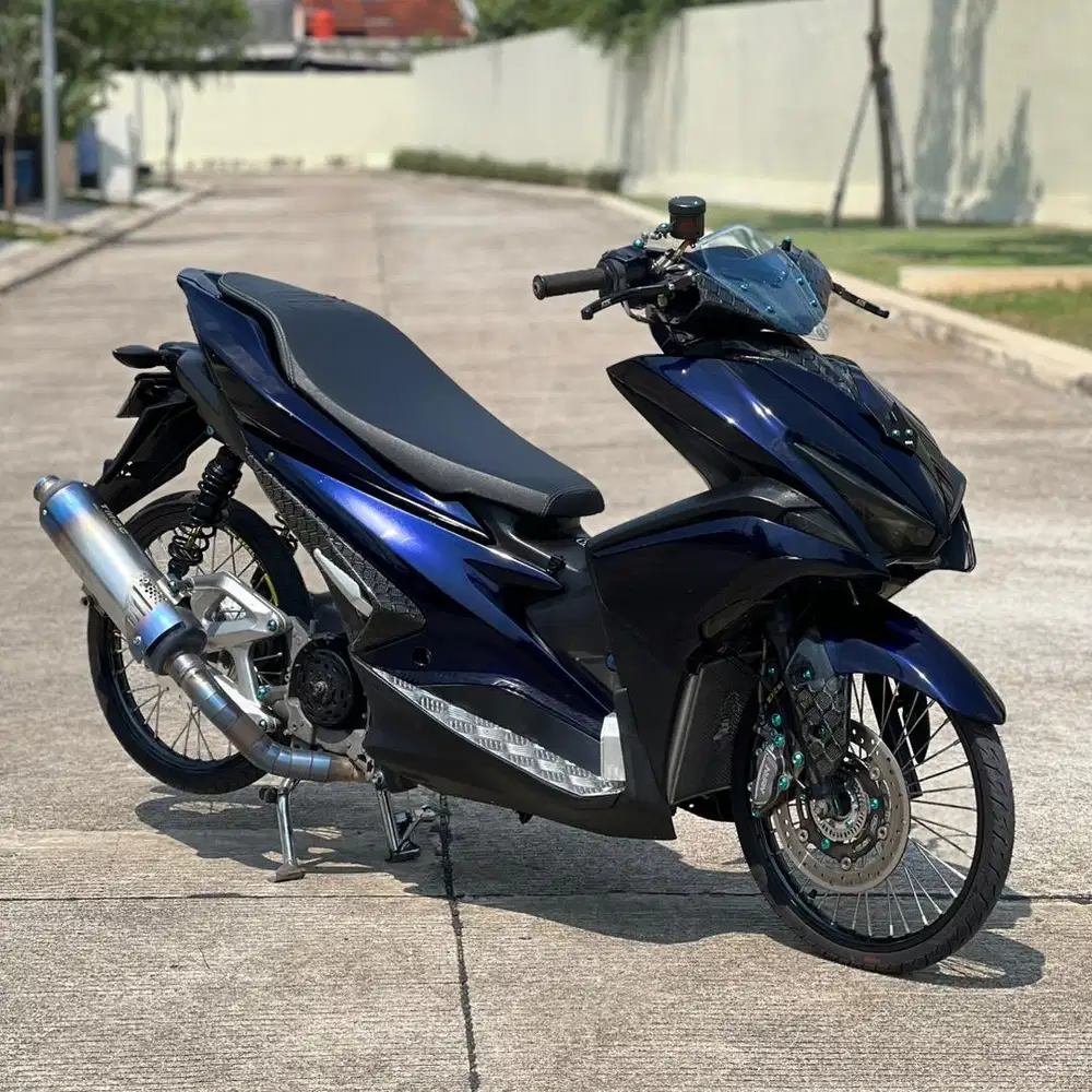 Yamaha Aerox 2018 Abs Keyless Warna Dark Purple Spek Mewah Harga Nego