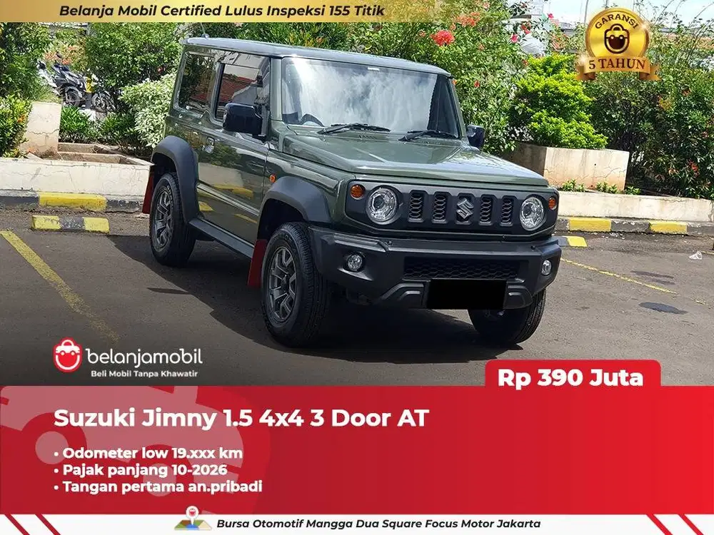 [ LOW KM 19RB ] Suzuki Jimny 1.5 4x4 3 Door AT 2023 2024