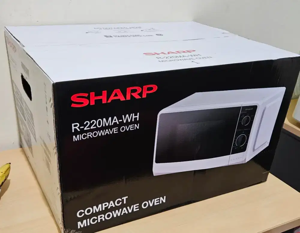 JUAL MICROWAVE SHARP R-220MA-WH (BARU)