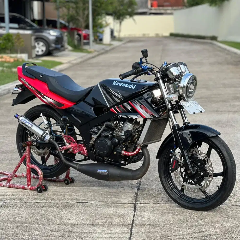 Kawasaki Ninja R Convert SS Warna Hitam Merah Plat B Harga Nego