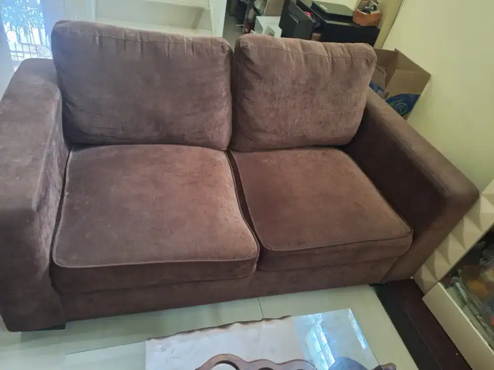 Jual sofa 3 set tanpa meja