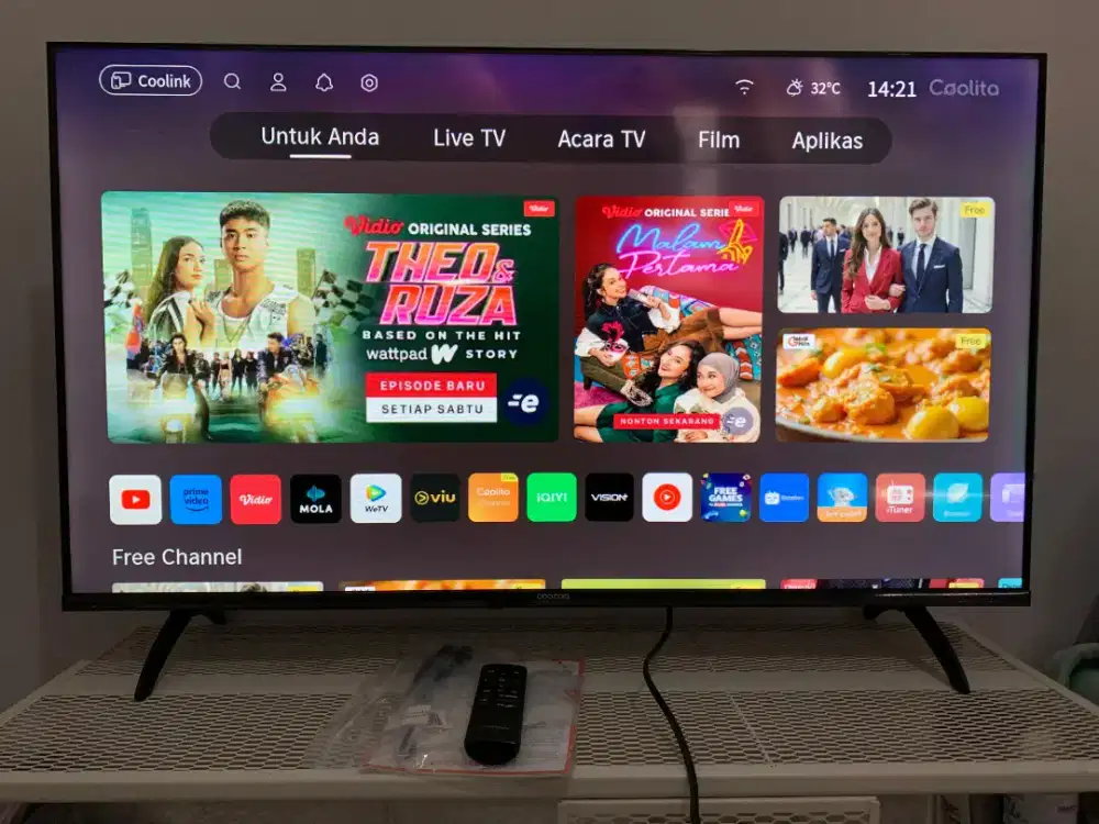 SmartTv coocaa  40s3u plus