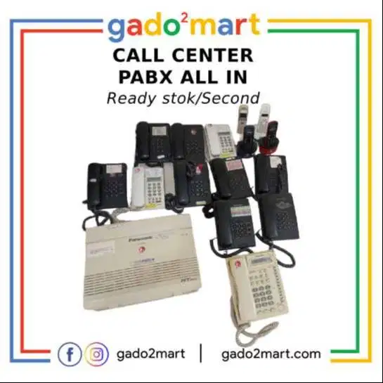 Jual Cepat Second Paket PABX Panasonic KX-TES824
