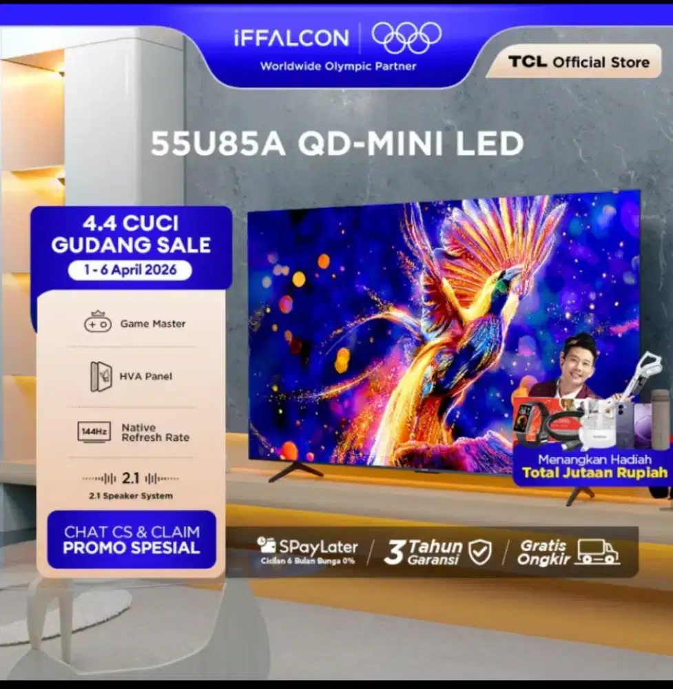 TCL LED 55INCH  4K Like New