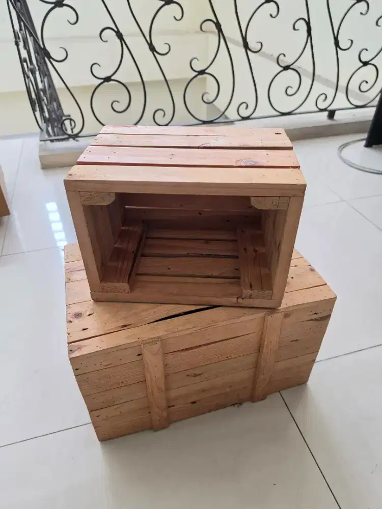 Peti kayu / krat kayu