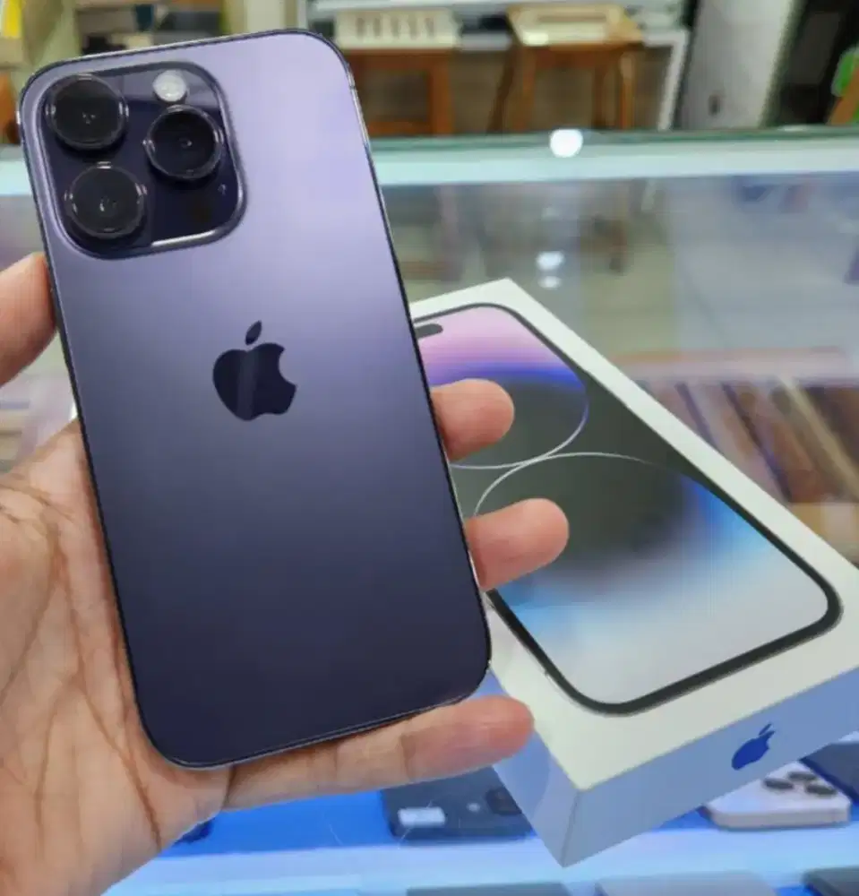 Iphone 14 Pro 1TB 1 Tera 1Tera Purple Ex Resmi iBox BH 100