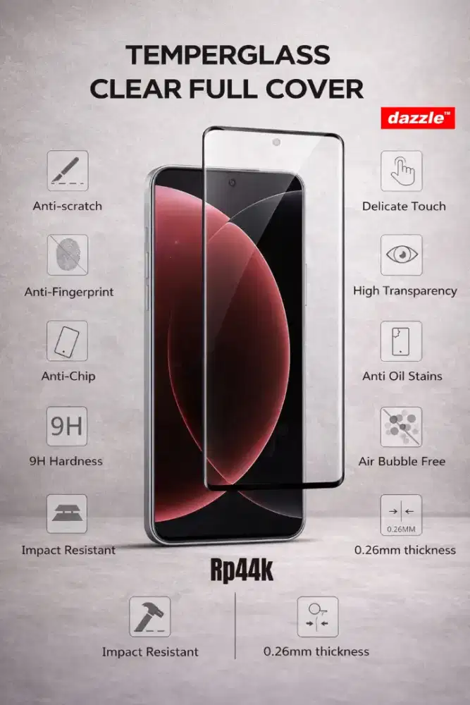 Temperglass Clear Full Cover