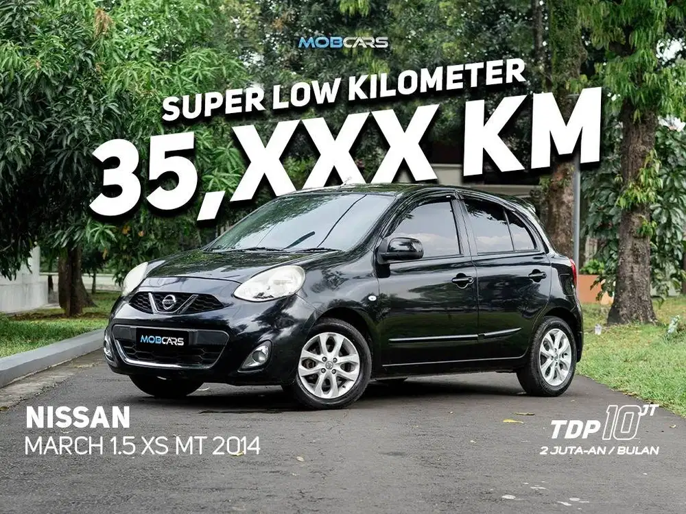 MARCH 1.5 XS MT MANUAL 2014 LOW KM GARANSI MESIN 1TH