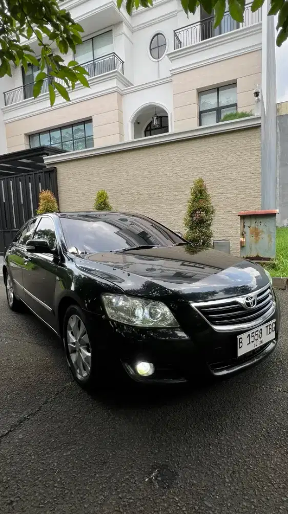 Toyota Camry V 2007 Hitam Matic kondisi rawatan pajak panjang