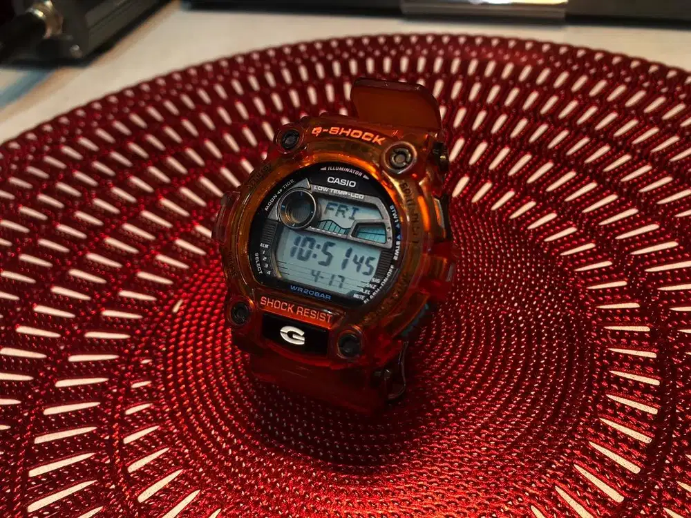 G shock (orange) G7900 unit dan box