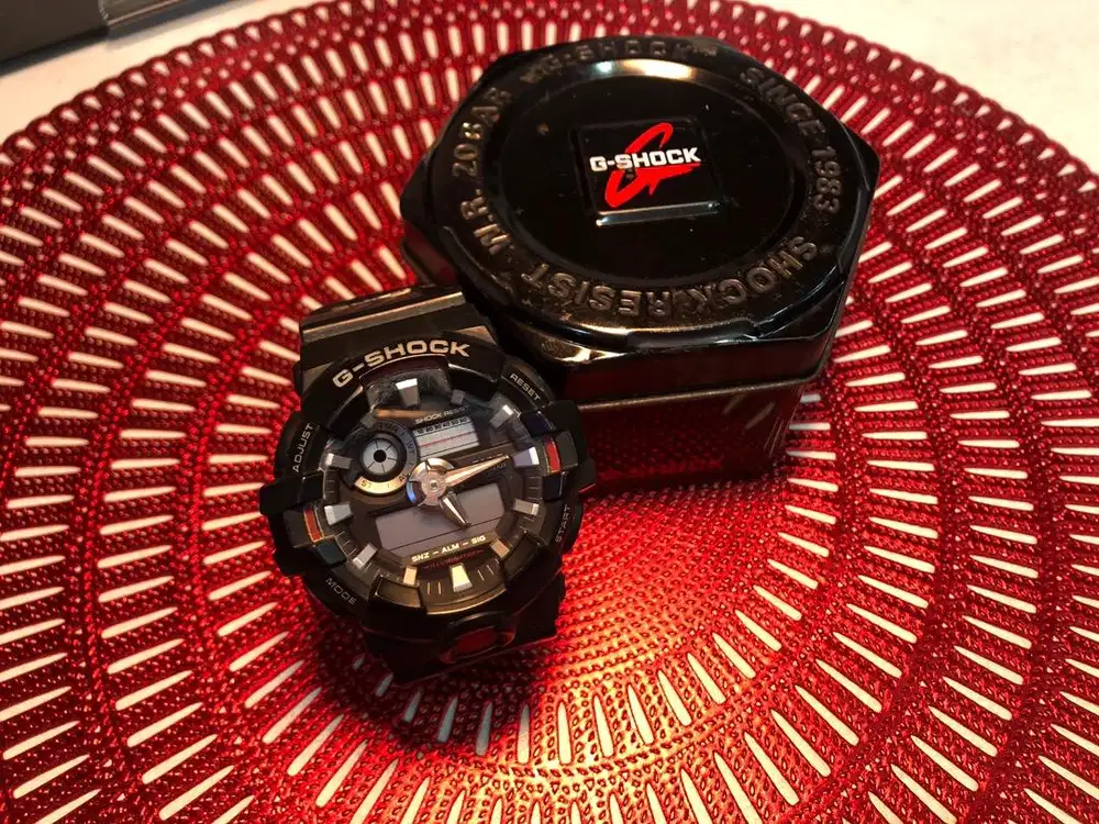 G shock (black red) GA 700 unit only