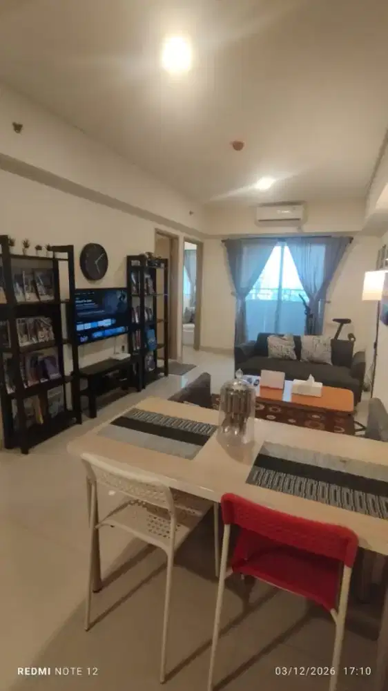 Disewakan apartment Meikarta Tower Riverlake 3BR