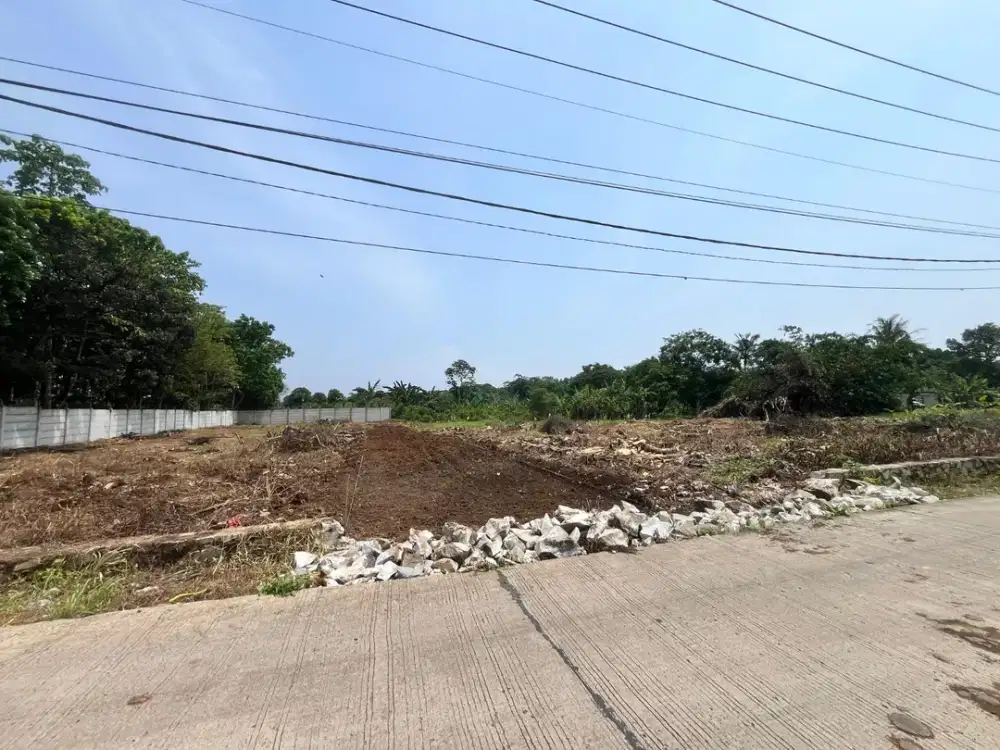 Kavling 1 Jt-an Murah Dekat Stasiun Jatake, SHM