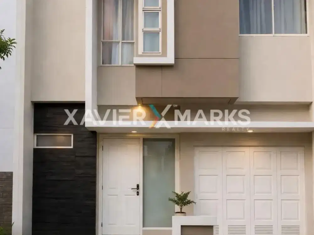 DIJUAL RUMAH FULL RENOV SIAP HUNI SEMI FURNISHED, CANARY THE SPRINGS, GADING SERPONG