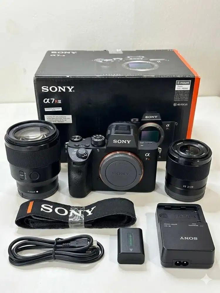 Sony A7Riii & Lensa