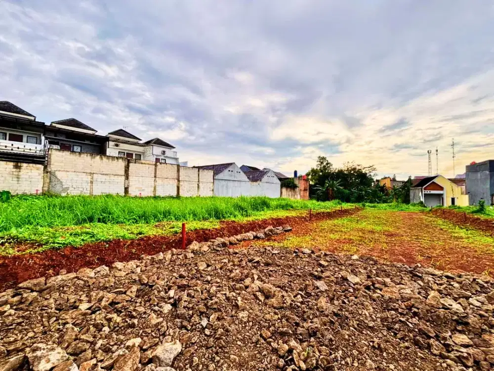 Tanah Kavling Perumahan Dekat Pintu Tol Jatiasih, Terima SHM per Unit
