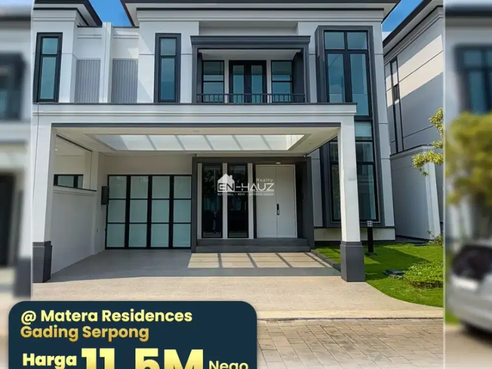 (KJ) Di JUAL RUMAH di Matera Residences, Gading Serpong