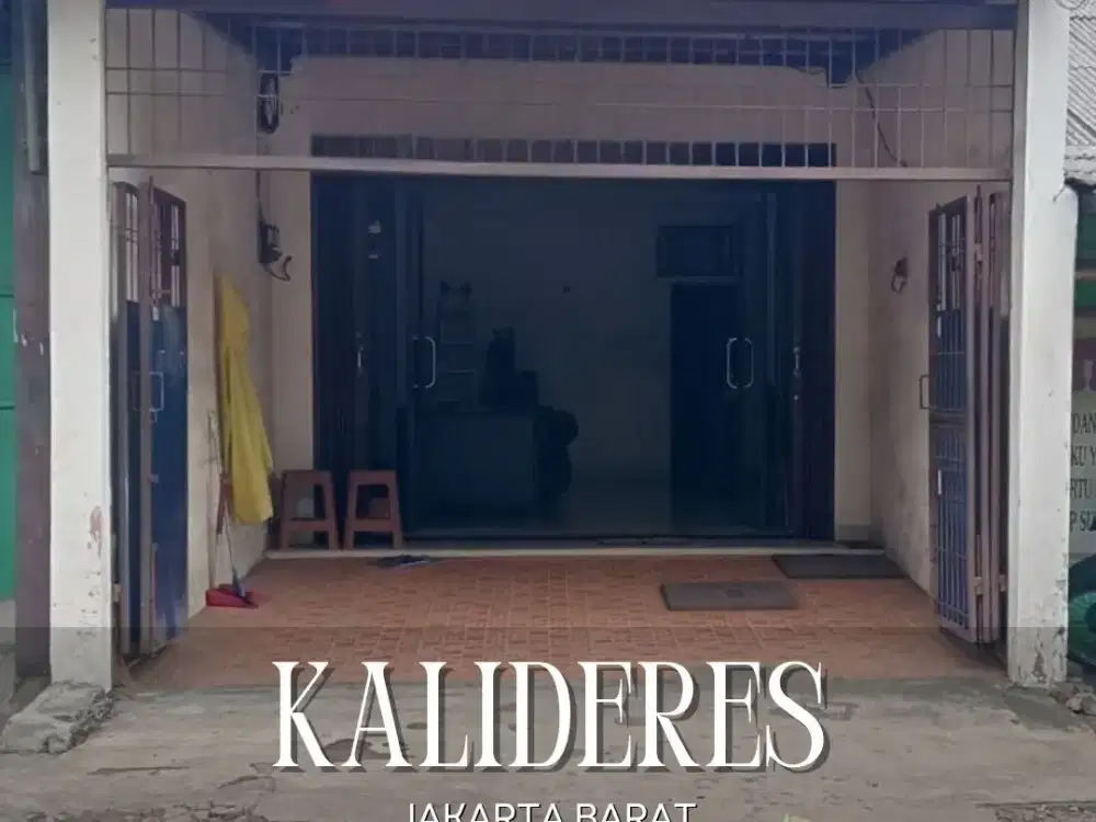 DIJUAL MURAH RUKO PINGGIR JALAN DI KALIDERES JAKARTA BARAT